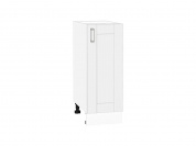 Шкаф нижний с 1-ой дверцей Лофт 816*300*480 White Silk / Белый