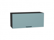 Шкаф верхний горизонтальный Флэт 358*800*318 Grey-green In 2S / Graphite
