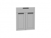 Комплект фасадов Глетчер для каркаса Ф-41М Н601М/ШП601 708*596*16 Гейнсборо Силк