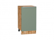 Шкаф нижний с 1-ой дверцей Фьюжн 816*450*480 Silky Mint / Дуб Вотан