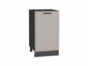 Шкаф нижний с 1-ой дверцей Фрейм 816*450*484 Clay Silk / Graphite