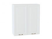 Шкаф верхний с 2-мя дверцами Ницца 920*800*318 Белый / Белый