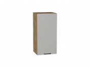 Шкаф верхний с 1-ой дверцей Флэт 716*350*318 Light Grey In 2S / Дуб Вотан