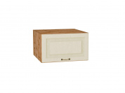 Шкаф верхний горизонтальный глубокий Ницца 358*600*574 Дуб крем / Дуб Вотан