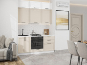 Сканди-06 2500*1800*600 White Silkwood/Cream Silkwood