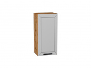 Шкаф верхний с 1-ой дверцей Глетчер 716*350*318 Гейнсборо Силк / Дуб Вотан