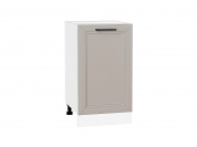 Шкаф нижний с 1-ой дверцей Нео 816*450*480 Clay Silk / Белый