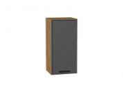 Шкаф верхний с 1-ой дверцей Фрейм 716*350*324 Stormy Silk / Дуб Вотан