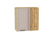 Шкаф верхний прямой угловой Барселона 716*700*351 Кашемир / Дуб Вотан