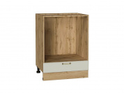 Шкаф нижний под духовку Ницца 816*600*474 Агат / Дуб Вотан