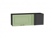 Шкаф верхний прямой угловой горизонтальный Ницца 358*1000*350 Дуб оливковый / Graphite