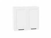 Шкаф верхний с 2-мя дверцами Нео 716*800*320 White Silk / Белый