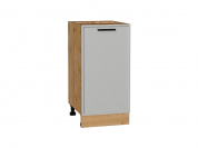 Шкаф нижний с 1-ой дверцей Фрейм 816*400*484 Grey Silk / Дуб Вотан