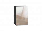 Шкаф верхний с 1-ой дверцей Фьюжн 716*450*320 Gallant / Graphite