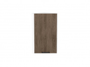 Шкаф верхний торцевой Флэт 716*300*306 Brown Casella Oak 2S / Белый