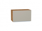 Шкаф верхний горизонтальный Фьюжн 358*600*320 Silky Grey / Дуб Вотан