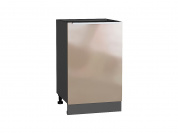 Шкаф нижний с 1-ой дверцей Фьюжн 816*500*480 Gallant / Graphite