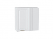 Шкаф верхний прямой угловой Ницца 716*700*345 Белый / Белый