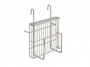 Полка навесная для ножей и досок 320*230*140 Хром