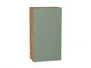 Шкаф верхний с 1-ой дверцей Фьюжн 920*500*320 Silky Mint / Дуб Вотан