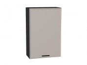 Шкаф верхний с 1-ой дверцей Фрейм 920*600*324 Clay Silk / Graphite