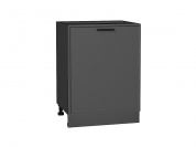 Шкаф нижний с 1-ой дверцей Фрейм 816*600*484 Stormy Silk / Graphite