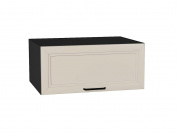 Шкаф верхний горизонтальный глубокий Нео 358*800*576 Cream Silk / Graphite