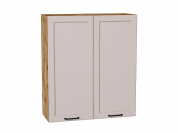 Шкаф верхний с 2-мя дверцами Барселона 920*800*324 Кашемир / Дуб Вотан