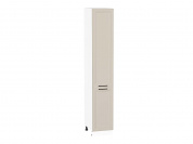 Шкаф пенал с 2-мя дверцами Нео 2336*400*576 Cream Silk / Белый