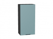 Шкаф верхний с 1-ой дверцей Флэт 920*450*318 Grey-green In 2S / Graphite