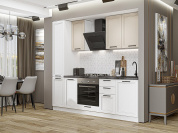 Нео-02 2140*2300*600 Cream Silk/White Silk