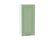 Шкаф верхний с 1-ой дверцей Ницца 920*400*318 Дуб оливковый / Белый