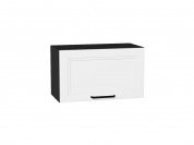 Шкаф верхний горизонтальный Нео 358*600*320 White Silk / Graphite