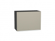 Шкаф верхний горизонтальный Фьюжн 458*600*318 Silky Grey / Graphite