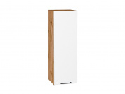 Шкаф верхний с 1-ой дверцей Флэт 920*300*318 White In 2S / Дуб Вотан