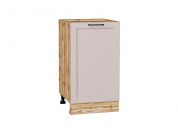Шкаф нижний с 1-ой дверцей Барселона 816*450*484 Кашемир / Дуб Вотан