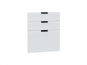 Комплект фасадов Евро Лайн для каркаса Ф-43 Н603 705*598*16 Белый