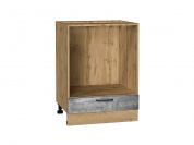 Шкаф нижний под духовку Флэт 816*600*476 Temple Stone 2S / Дуб Вотан