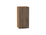 Шкаф верхний с 1-ой дверцей Флэт 716*350*318 Brown Casella Oak 2S / Дуб Вотан