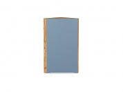 Шкаф верхний торцевой Фьюжн 716*300*306 Silky Blue / Дуб Вотан