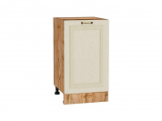 Шкаф нижний с 1-ой дверцей Ницца 816*450*478 Дуб крем / Дуб Вотан