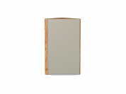 Шкаф верхний торцевой Фьюжн 716*300*306 Silky Grey / Дуб Вотан
