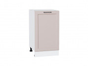 Шкаф нижний с 1-ой дверцей Барселона 816*450*484 Кашемир / Белый