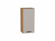 Шкаф верхний с 1-ой дверцей Фрейм 716*350*324 Clay Silk / Дуб Вотан