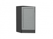 Шкаф нижний торцевой Сканди 816*296*554 Grey Softwood / Graphite