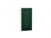 Шкаф верхний с 1-ой дверцей Дублин 716*350*318 Special Green / Белый