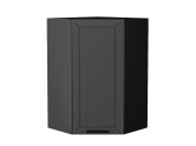 Шкаф верхний угловой Глетчер 920*600*600 Маренго Силк / Graphite