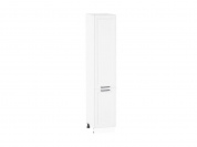 Шкаф пенал с 2-мя дверцами Нео 2132*400*576 White Silk / Белый