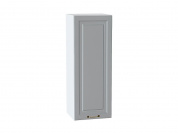 Шкаф верхний с 1-ой дверцей Ницца 920*350*318 Графит / Белый