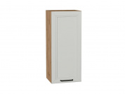 Шкаф верхний с 1-ой дверцей Нео 920*400*320 Grey Silk / Дуб Вотан